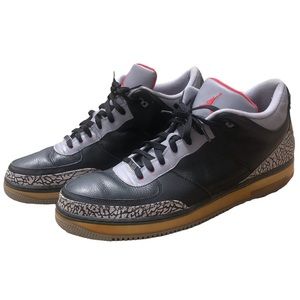 2008 Nike Air Jordan Fusion 3 'Black Cement' 
Mens Size 18
